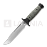 Hinderer - KABAR 3V Stonewash, Black Micarta