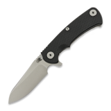 Hinderer - Project X Magnacut Sheepsfoot Stonewash Black G-10