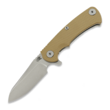 Hinderer - Project X Magnacut Sheepsfoot Stonewash Coyote G-10