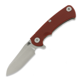 Hinderer - Project X Magnacut Sheepsfoot Stonewash Red G-10