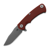 Hinderer - Project X S45VN Clip Point Tri-Way Working Finish Red G10