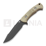 Hinderer - The Ranch 3V, harpoon spanto natural micarta