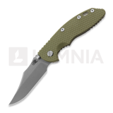 Hinderer - XM-18 3.5 Bowie Non Flipper Working Finish OD Green G-10