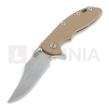 Hinderer - XM-18 3,5" bowie, tan/Ti battle bronze
