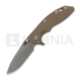 Hinderer - XM-18 3.5 Magnacut Skinny Slicer Tri-Way Battle Bronze, FDE G-10