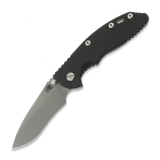 Hinderer - XM-18 3.5 Recurve Magnacut Non-Flipper Working Finish Black G-10