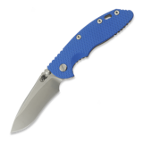 Hinderer - XM-18 3.5 Recurve Magnacut Non-Flipper Working Finish/Stonewash Blue G-10