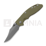 Hinderer - XM-18 3.5 S45VN Bowie Non Flipper Tri-Way Battle Bronze OD Green G10
