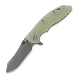 Hinderer - XM-18 3.5 S45VN Skinner Tri-Way Working Finish Tlc Green G10
