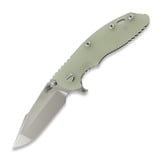Hinderer - XM-18 3.5 Skinny Harpoon Spanto, Magnacut, Stonewash, translucent green