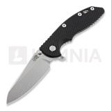 Hinderer - XM-18 3.5 Skinny Sheepsfoot, stonewash, black