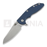 Hinderer - XM-18 3.5 Skinny Sheepsfoot, stonewash, blue/black