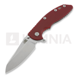 Hinderer - XM-18 3.5 Skinny Sheepsfoot, stonewash, red