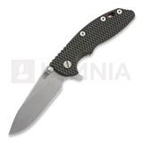 Hinderer - XM-18 3,5" Slicer, black/green G10/Ti bronze