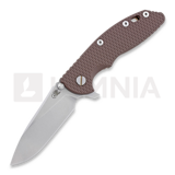 Hinderer - XM-18 3,5" Slicer, FDE G-10/Ti bronze