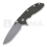 Hinderer - XM-18 3,5" Spear Point working finish, black/green