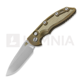 Hinderer - XM-18 3.5 Spearpoint Automatic, Stonewash Bronze