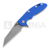 Hinderer - XM-18 3,5" Wharncliffe Fatty, Bronze Ti, bleu