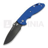 Hinderer - XM-18 Slippy Slicer, stonewash DLC, blue