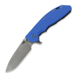 Hinderer - XM-24 4.0 S45VN Slicer Hollow Tri-Way Battle Blue, Blue G10