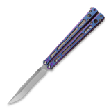 Hom Design - Chimera V2, Purple/Blue Anodized Ti, Jade G-10/CF