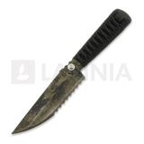 Hot Metal Knives - Rivet Lock Reverse Blade, Oilhardened