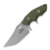 Hydra Knives - Alano Sandblasted, Green G-10