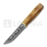 Javanainen Forge - Damascus Knife, Polar Bear Pattern 3