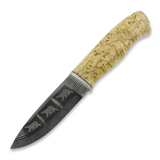 Javanainen Forge - Damascus Knife, Polar Bear Pattern