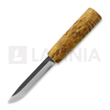 Juha Perttula - Village Smith Puukko, curly birch, runes