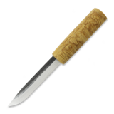 Juha Perttula - Village Smith Puukko, premium curly birch, Limited Edition