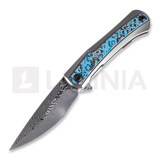 Kansept Knives - Kratos Framelock Blue Rose