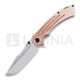 Kansept Knives - Pretatout, tan micarta, tanto