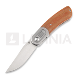 Kansept Knives - Reverie Micarta, brun