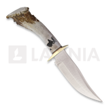 Ken Richardson Knives - Bowie Crown Horn Handle 6 in