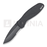 Kershaw - Blur Linerlock A/O Black, lame &agrave; dents