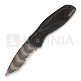 Kershaw - Blur Tiger Striped A/O, lame &agrave; dents