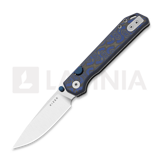 Kizer Cutlery - Begleiter 2.9 BD1N, Blue/Gray Vortex Micarta, Satin