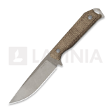 Kizer Cutlery - Begleiter Fix 3V, Burlap Micarta