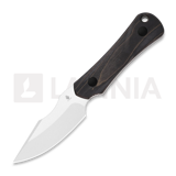 Kizer Cutlery - Bone AEB-L, Black Stabilized Wood, Satin