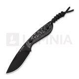 Kizer Cutlery - Buddy M390, White Storm CF, Satin Brushed/DLC