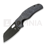 Kizer Cutlery - C01C, Denim Micarta, Black Stonewash