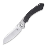 Kizer Cutlery - Clairvoyant Button Lock S35VN, Titanium/CF