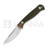 Kizer Cutlery - Evenki 1, Green G-10, Stonewashed