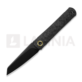 Kizer Cutlery - Feist 3 S90V, DLC Titanium & Carbon Fiber, DLC Ultra