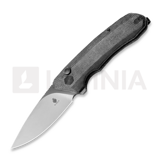 Kizer Cutlery - Invictus, Black Micarta, Stonewashed