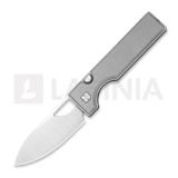 Kizer Cutlery - Little Ringbo AEB-L, Gray Aluminum, Satin