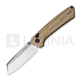 Kizer Cutlery - Madrac Nitro-V, Brown Micarta