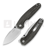 Kizer Cutlery - Meteora Nitro-V, Black Micarta