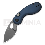 Kizer Cutlery - Microbe 14C28N, Blue Aluminum, Stonewashed